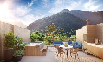 apartment em Estrada da Gávea, São Conrado - Rio de Janeiro - RJ