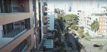 apartment em Rua Marquês do Paraná, Água Verde - Curitiba - PR