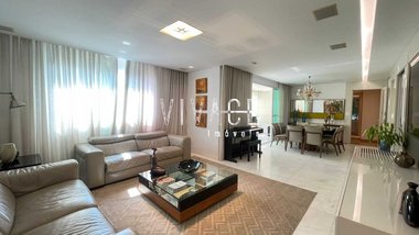 apartment em Rua Bernardo Guimarães, Lourdes - Belo Horizonte - MG