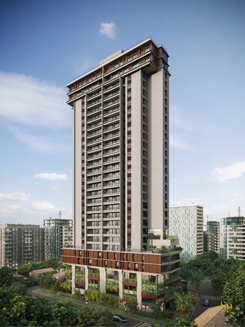 apartment em Rua Pássaros e Flores, Jardim das Acácias - São Paulo - SP