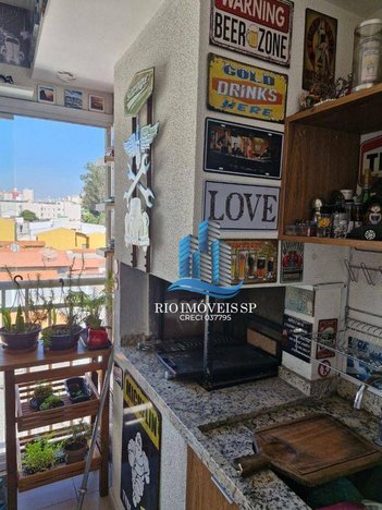 apartment em Alameda Conde de Porto Alegre, Santa Maria - São Caetano do Sul - SP