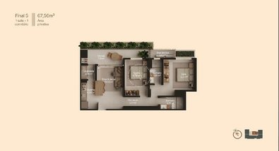apartment em Avenida Tancredo Neves, Vitória Régia - Sorriso - MT