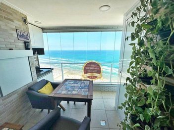 apartment em Avenida Presidente Castelo Branco, Mirim - Praia Grande - SP