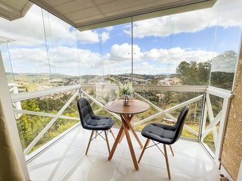 apartment em Avenida Doutor Adhemar Pereira de Barros, Vila Santo Antônio - Campos do Jordão - SP