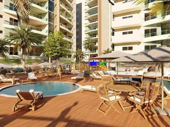 apartment em Avenida Prefeito Geraldo Nogueira da Silva, Indaiá - Caraguatatuba - SP
