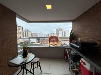 apartment em Rua Nicarágua, Guilhermina - Praia Grande - SP