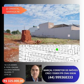 land_lot em Avenida São Judas Tadeu, Jardim Diamante - Maringá - PR