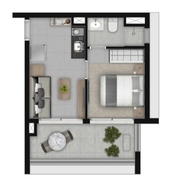 apartment em Rua Baronesa de Itu, Santa Cecília - São Paulo - SP