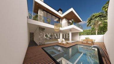 house em Rua das Cambuís, Pedra Branca - Palhoça - SC