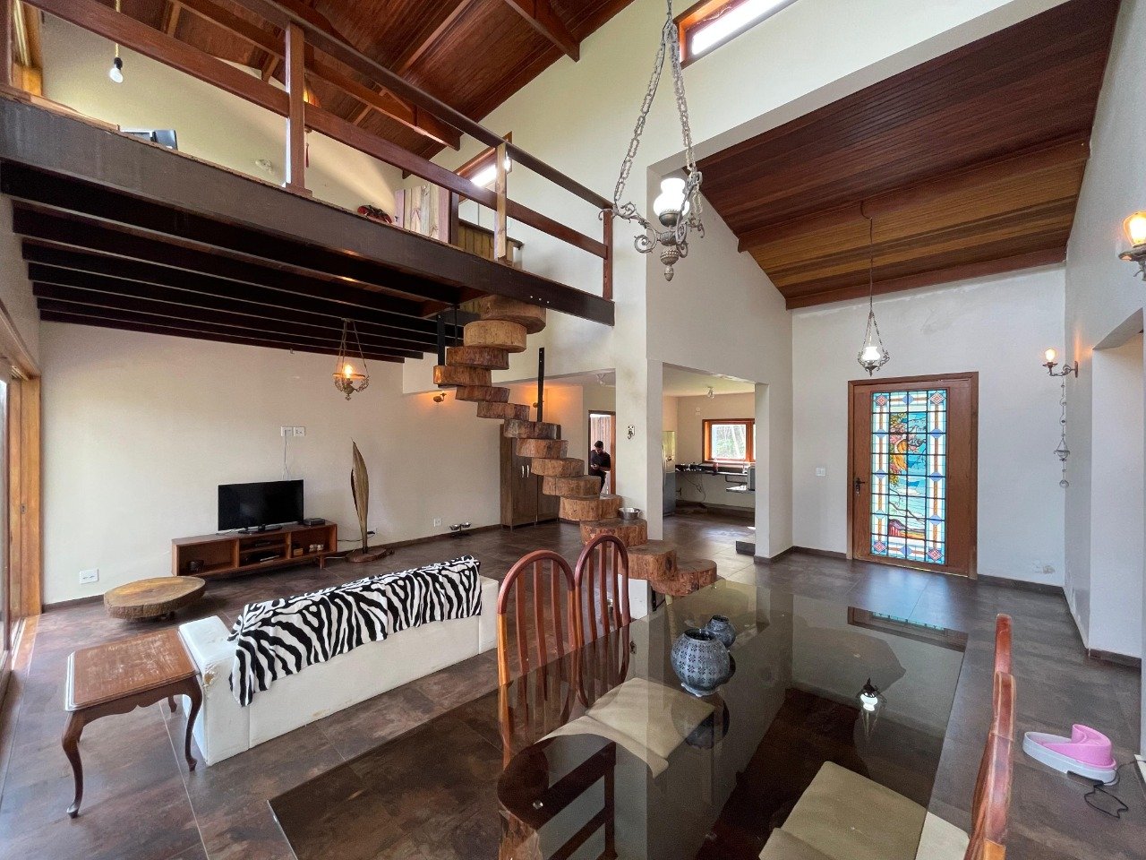casa a venda no forest hills - sala