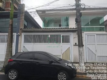 house em Rua Tiradentes, Canto do Forte - Praia Grande - SP