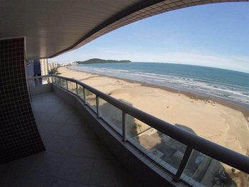 apartment em Avenida Presidente Castelo Branco, Aviação - Praia Grande - SP