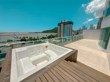 apartment em Rua Lauro Muller, Fazenda - Itajaí - SC