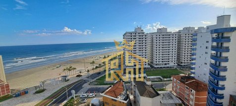 apartment em Avenida Presidente Castelo Branco, Mirim - Praia Grande - SP