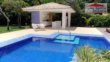 house em Quadra B, Busca Vida - Camaçari - BA