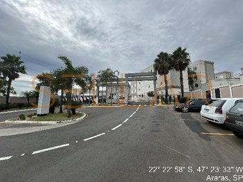 apartment em Avenida Presidente Costa e Silva, Conjunto Habitacional Narciso Gomes - Araras - SP