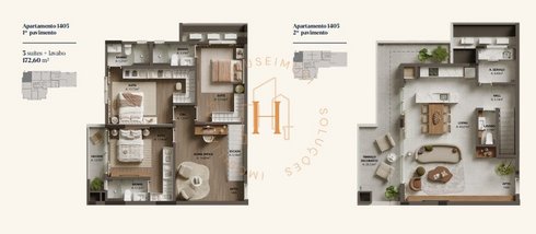 apartment em Rua Altamiro Di Bernardi, Campinas - São José - SC