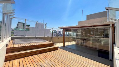 apartment em Rua Chicago, Sion - Belo Horizonte - MG
