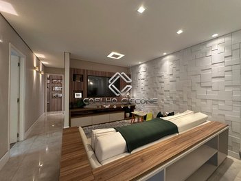 apartment em Rua Flórida, Barcelona - São Caetano do Sul - SP