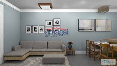 apartment em Avenida das Letras, Loteamento Villa Branca - Jacareí - SP