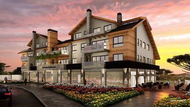 apartment em Avenida Borges de Medeiros, Centro - Gramado - RS