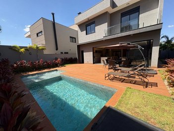 house em Rua Ruth Barbosa Martins, Residencial e Empresarial Alphaville - Ribeirão Preto - SP