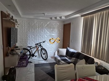 apartment em Servidão de Passagem João Deriggi, Parque Fehr - São Carlos - SP