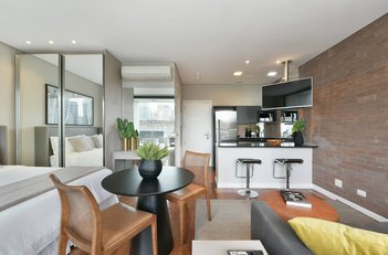 apartment em Rua Elvira Ferraz, Vila Olímpia - São Paulo - SP