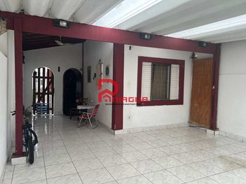 house em Rua Joaquim Teixeira de Carvalho, Canto do Forte - Praia Grande - SP