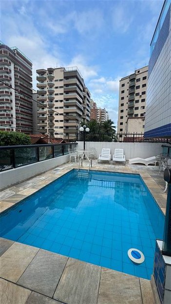 apartment em Rua Paula Ney, Ocian - Praia Grande - SP