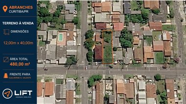 land_lot em Rua Guilherme de Souza Valente, Abranches - Curitiba - PR