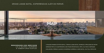 apartment em Rua Bispo Dom José, Batel - Curitiba - PR