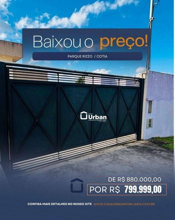 house em Rua Trinca Ferro, Parque Rizzo II - Cotia - SP