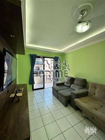 apartment em Rua Gonçalves Dias, Ocian - Praia Grande - SP