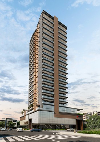 apartment em Rua 246, Meia Praia - Itapema - SC