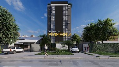 apartment em Rua Vinte e Dois de Abril, Centro - Pinhais - PR