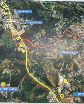 land_lot em Br-040 Km 90, Kennedy - Contagem - MG
