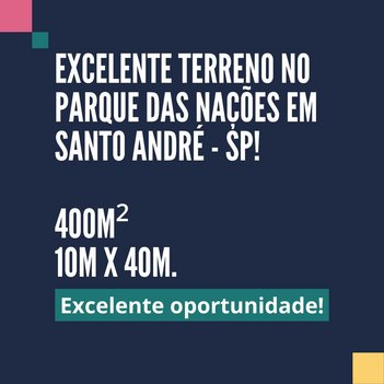 land_lot em Avenida Estados Unidos, Parque das Nações - Santo André - SP