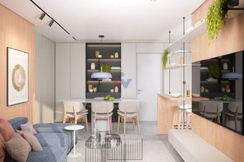 apartment em Rua Monsenhor Ivo Zanlorenzi, Campina do Siqueira - Curitiba - PR