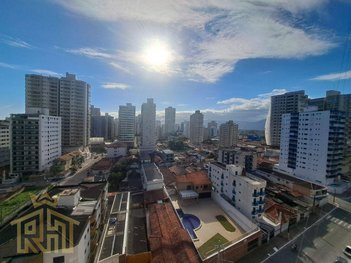 apartment em Rua Doutor Júlio de Mesquita Filho, Aviação - Praia Grande - SP
