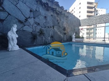 apartment em Rua Doutor Gervásio Bonavides, Vila Luis Antônio - Guarujá - SP