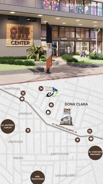 apartment em Avenida Sebastião de Brito, Dona Clara - Belo Horizonte - MG