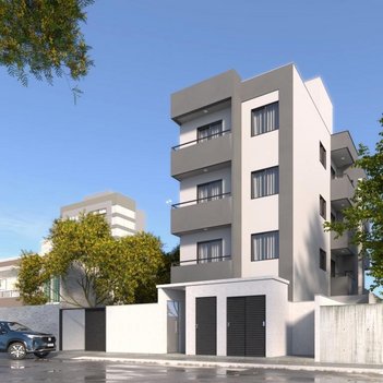 apartment em Rua Frederico Mebs, Floresta - Joinville - SC