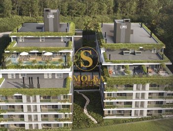 apartment em Estrada Haroldo Soares Glavan, Cacupé - Florianópolis - SC