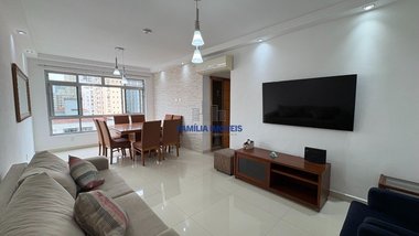 apartment em Avenida Senador Pinheiro Machado, José Menino - Santos - SP
