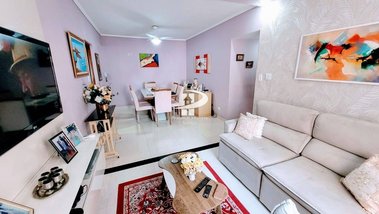 apartment em Rua Coronel Cândido Gomes, José Menino - Santos - SP