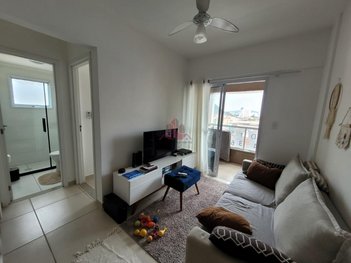 apartment em Rua Aviador Ribeiro, Vila Cascatinha - São Vicente - SP