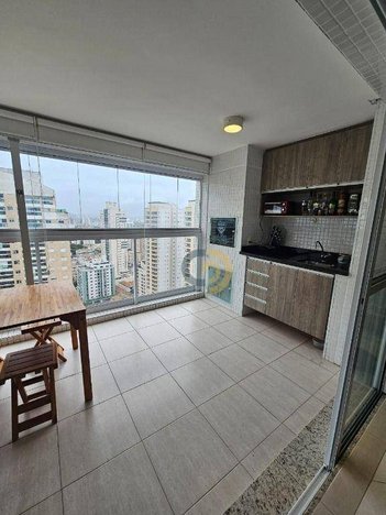 apartment em Rua República do Equador, Ponta da Praia - Santos - SP
