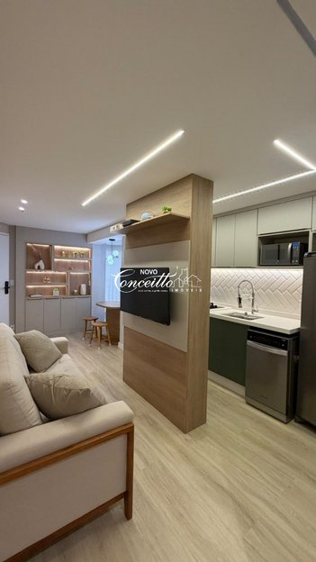 apartment em Rua Rio Preto, Vila Valparaíso - Santo André - SP