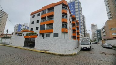 apartment em Rua Antônio Severiano de Andrade e Silva, Aviação - Praia Grande - SP
